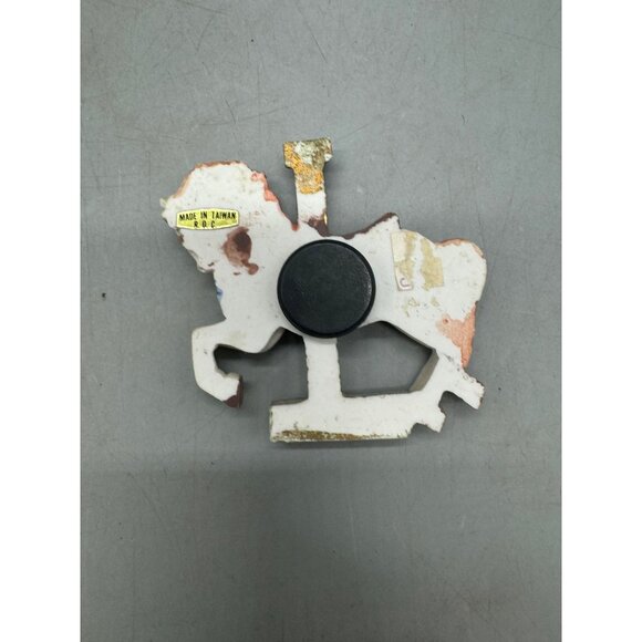 Vintage Carousel Horse Refrigerator Magnet 2.75x2.5" READ - Picture 3 of 5